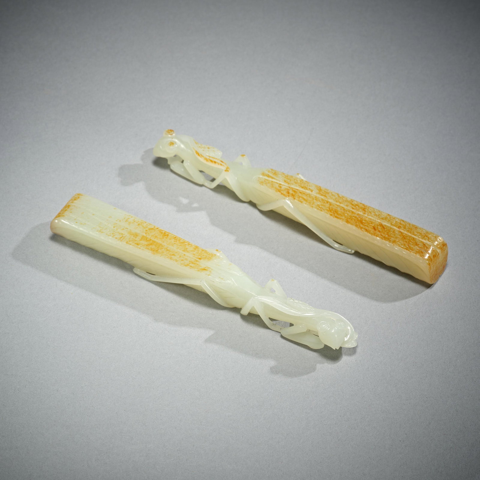 Jade praying mantis from Hetian, Qing Dynasty, China (1 of 5)