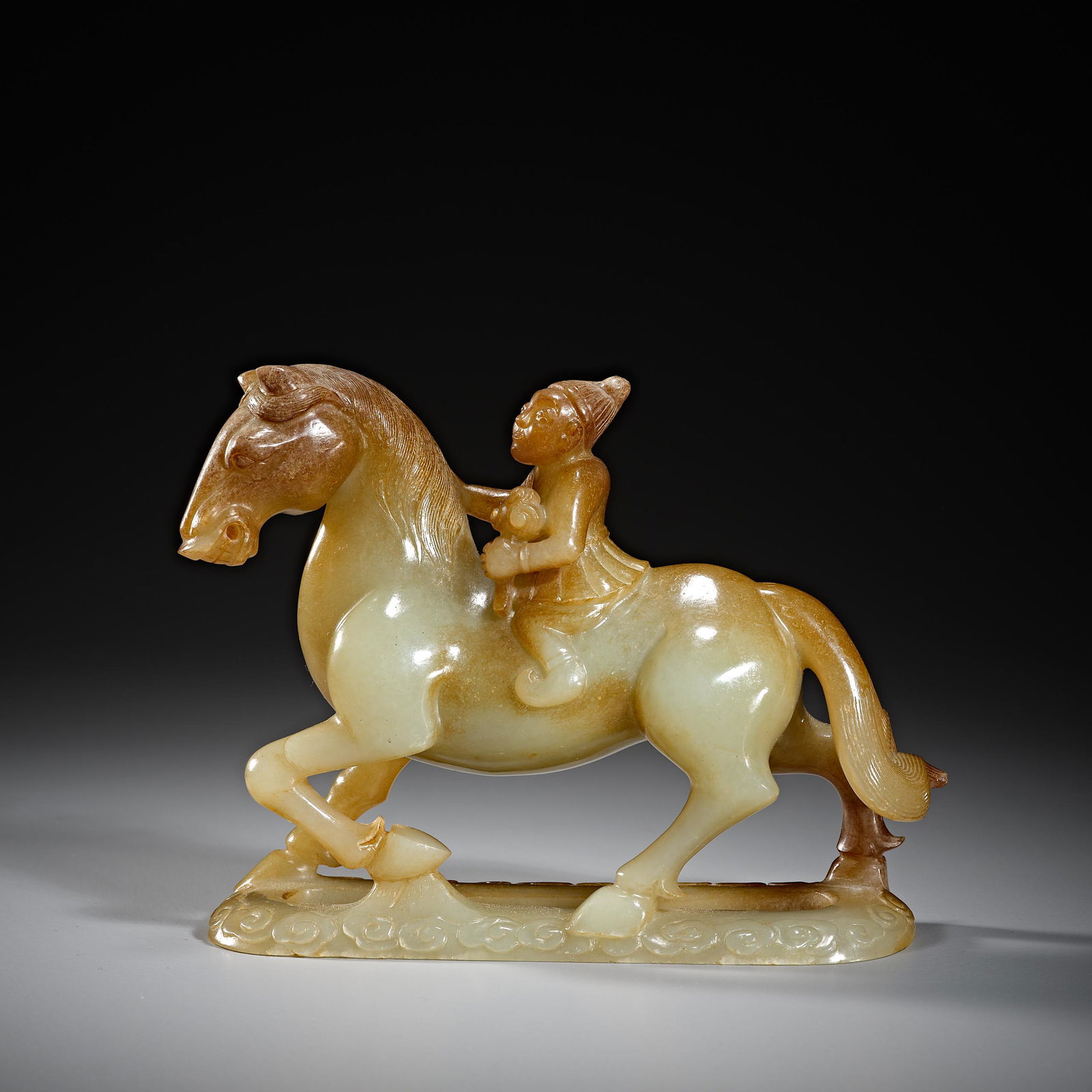 Chinese Han Dynasty Hetian jade horse (1 of 7)