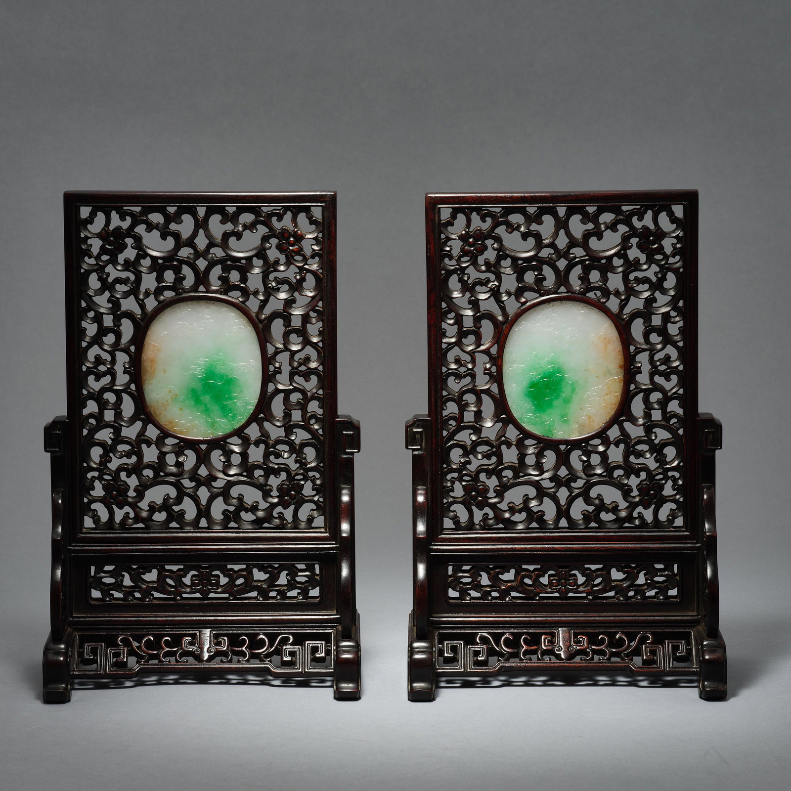 Chinese jade card of qing Dynasty (1 of 7)
