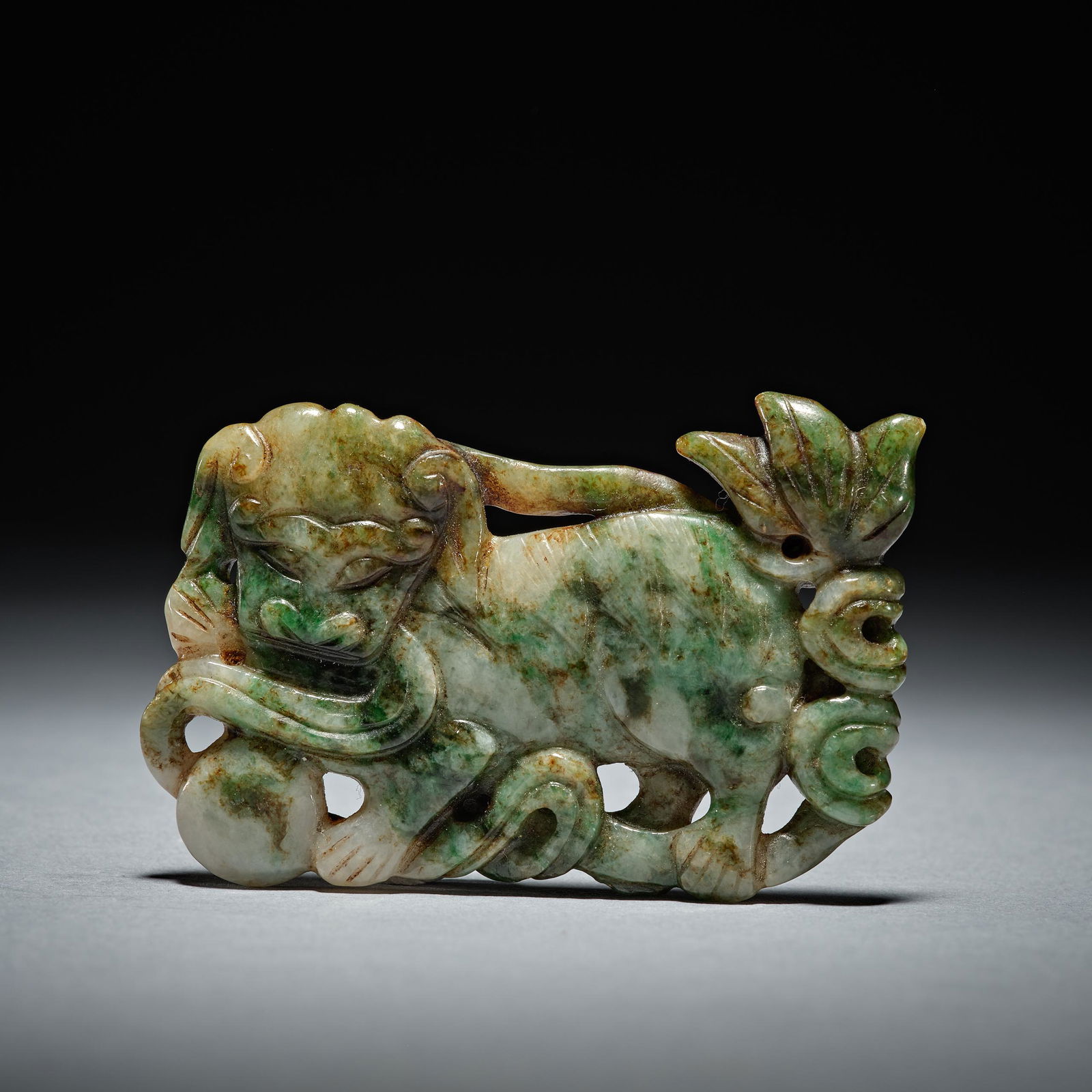 Chinese jade card of qing Dynasty (1 of 5)