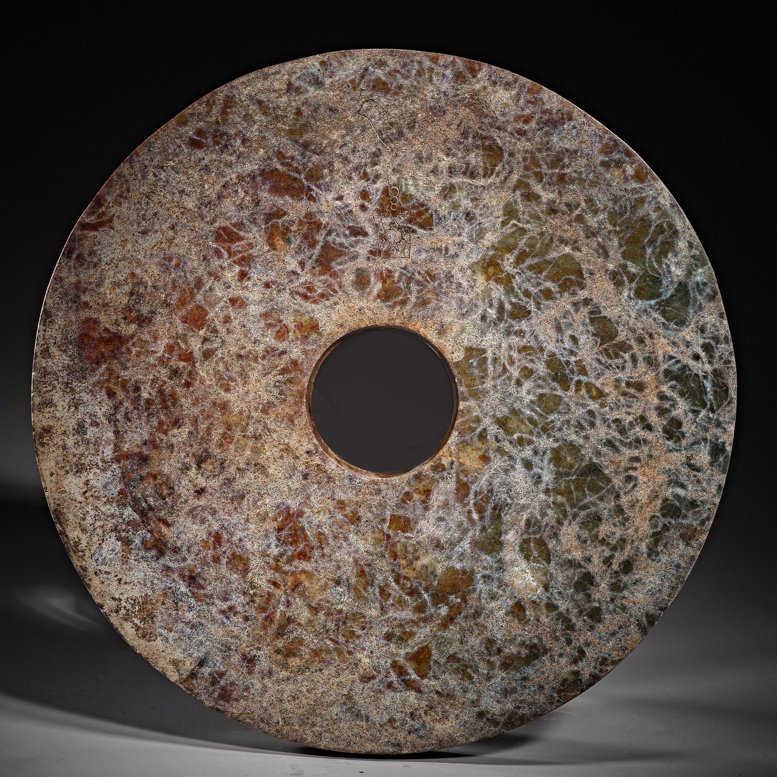 Jade wall of Chinese Liangzhu Culture (1 of 5)