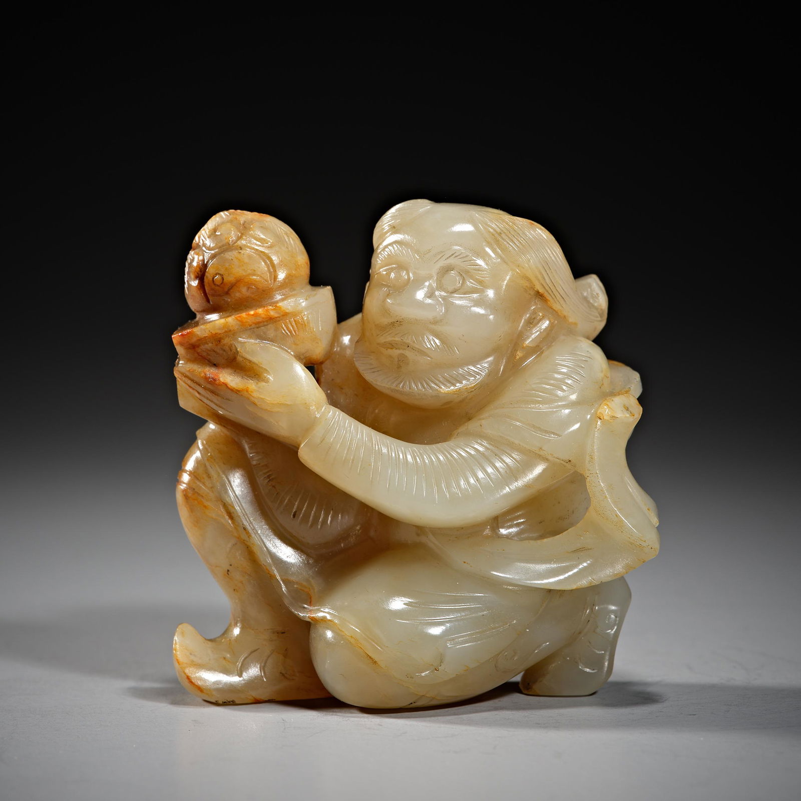 Chinese Yuan Dynasty hetian jade figures (1 of 6)
