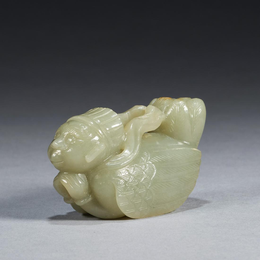 Hetian jade from Ming Dynasty China (1 of 8)