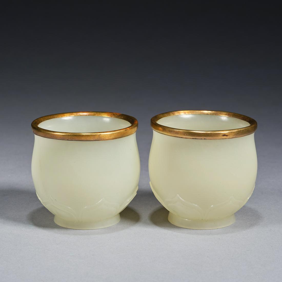 Hetian jade Cup from Qing Dynasty, China (1 of 6)