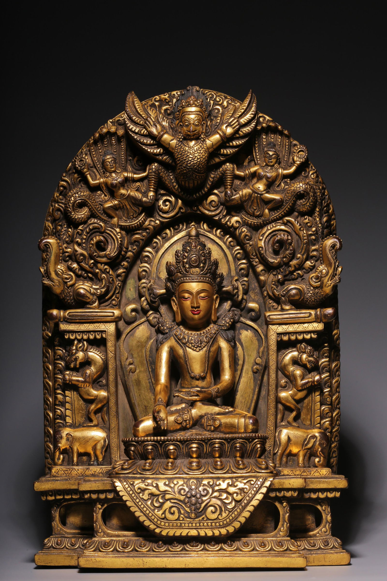 Qing Dynasty, gilt bronze seated Tara (1 of 10)