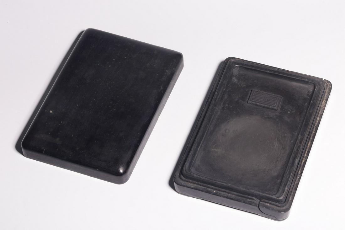 Qing Dynasty, purple end inkstone (1 of 7)