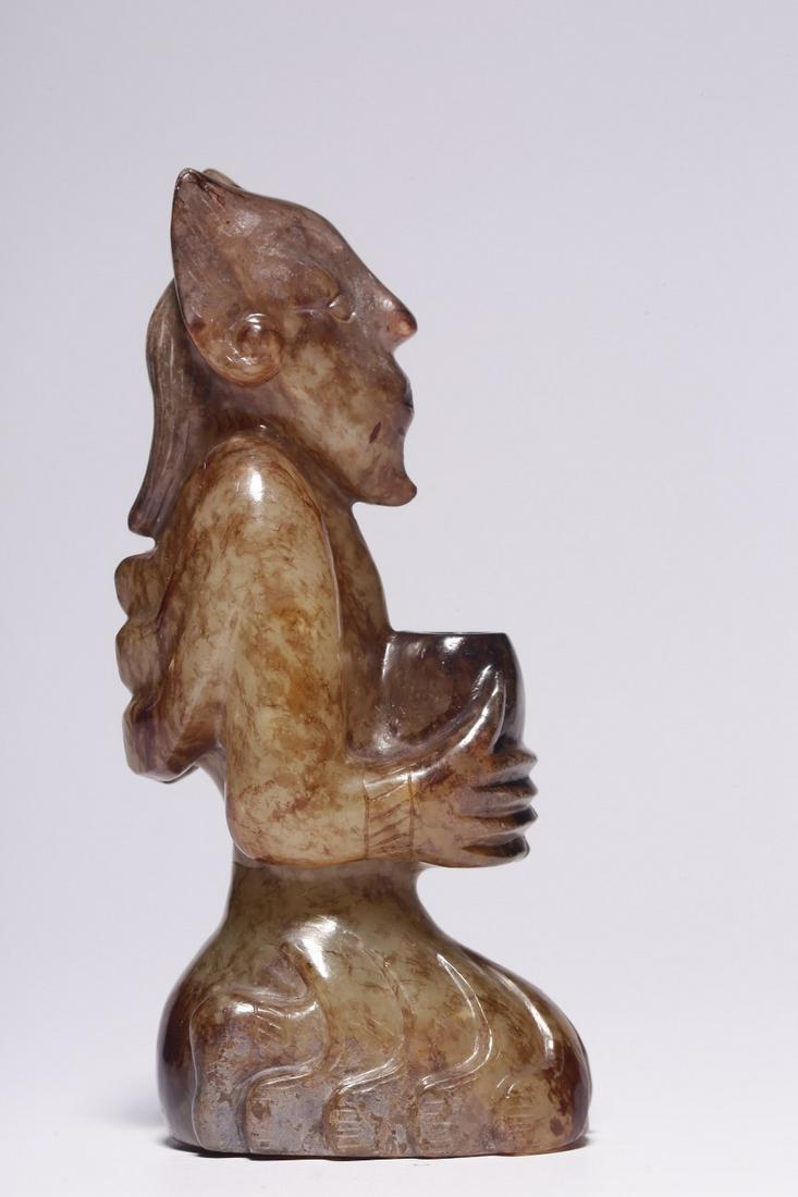 Hetian jade belt Qin Yu people treasure ornaments (1 of 9)