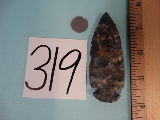 Authenitc Pretty Coshocton Flint Dovetail Spear Point (1 of 3)
