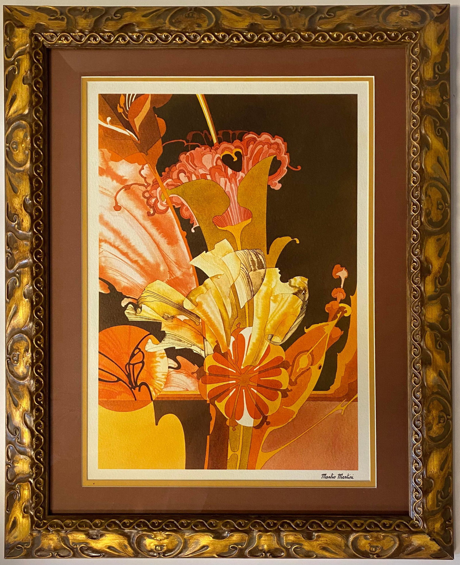 Red Floral Abstract (1 of 5)