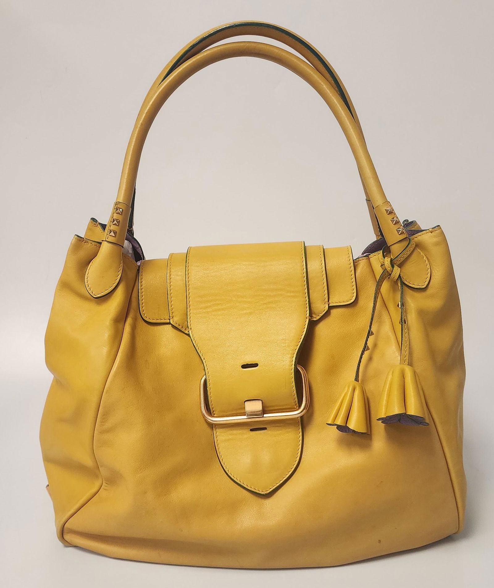 Marc Jacobs Satchel Bag with Purple Liner (1 of 3)