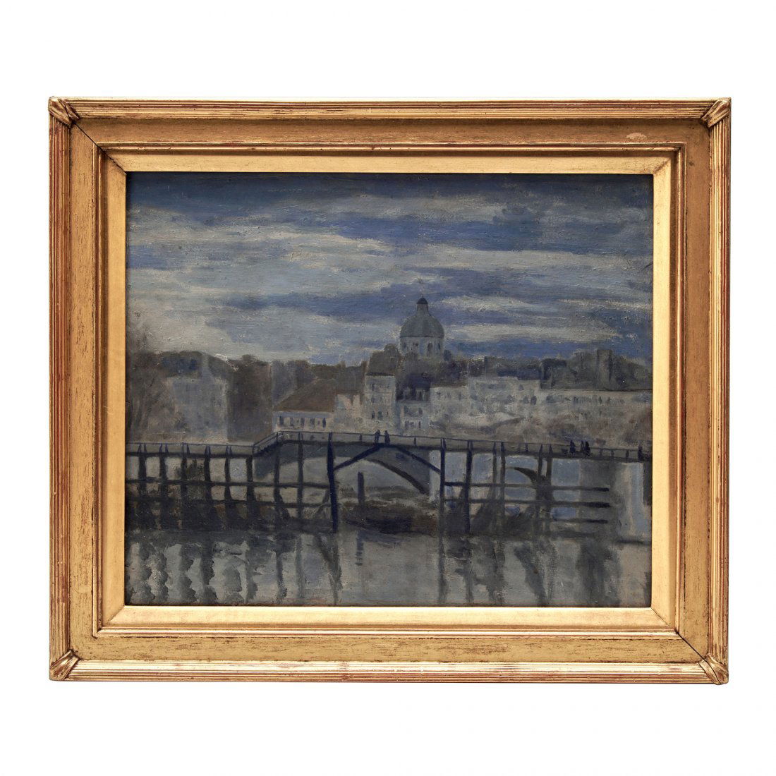 Rare Two-Sided Oil Painting By Hamilton Easter Field (1 of 7)