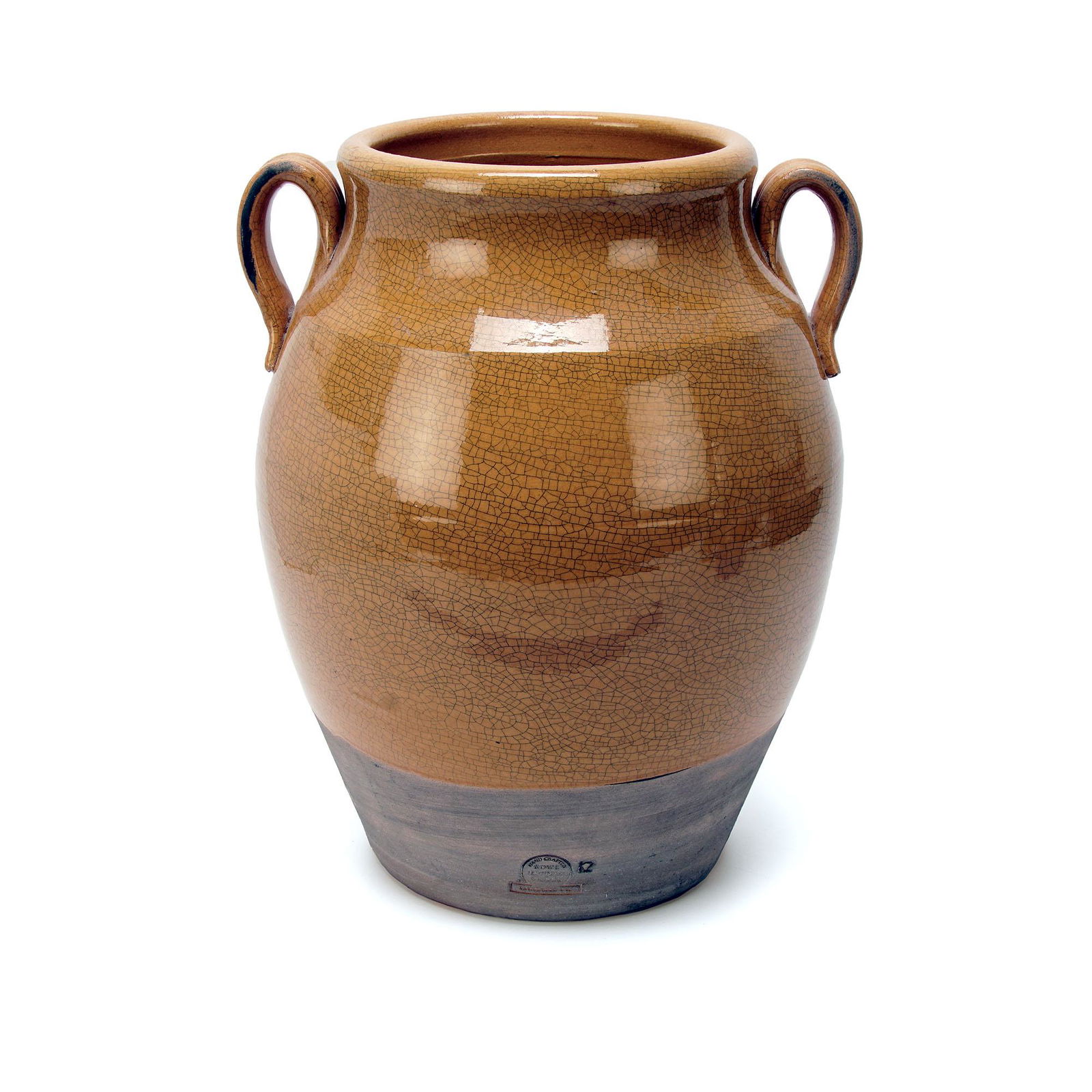 Rowe Pottery Works Cambridge Wisconsin Crackled Vase (1 of 6)