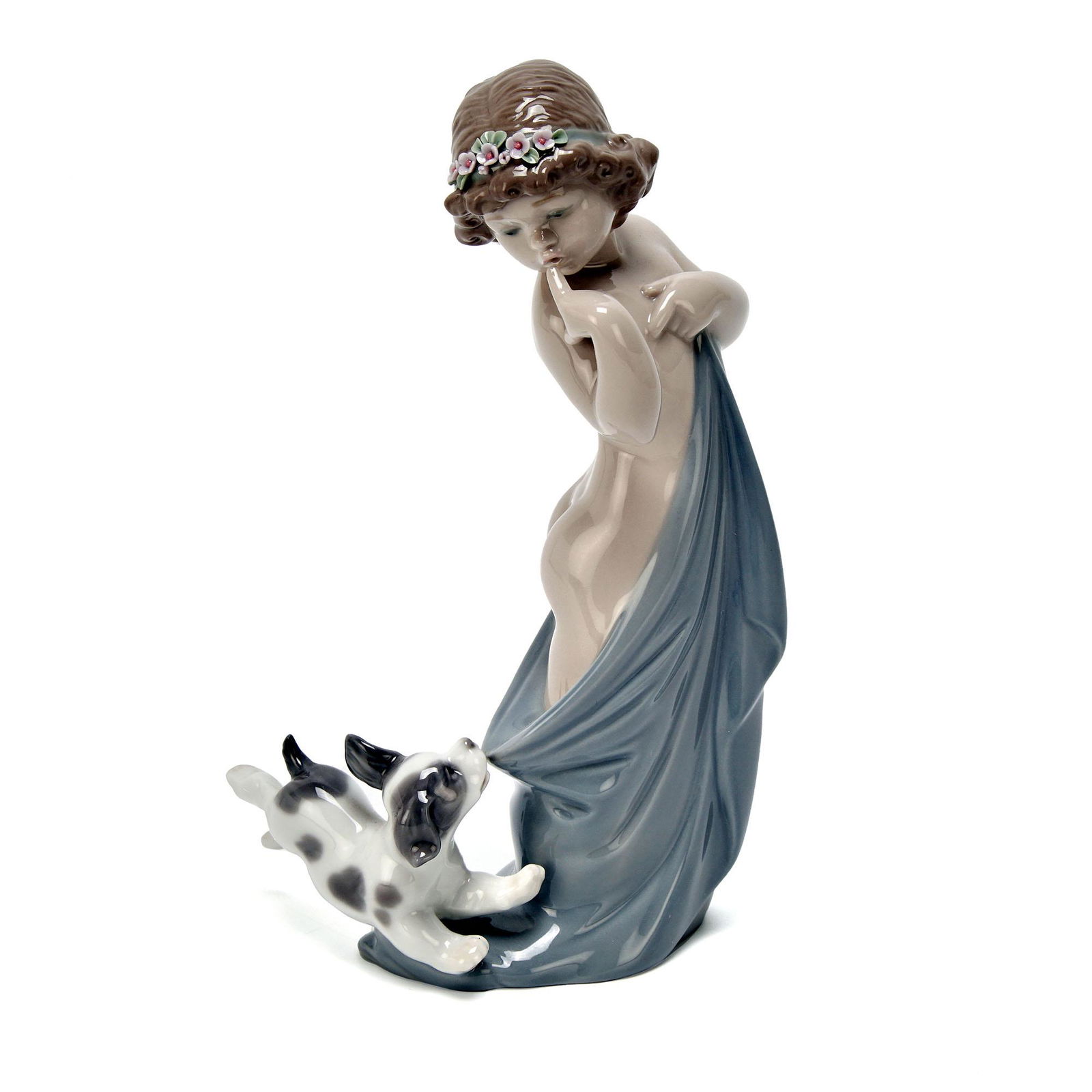 Lladro Classic Naughty Puppy Figurine (1 of 7)