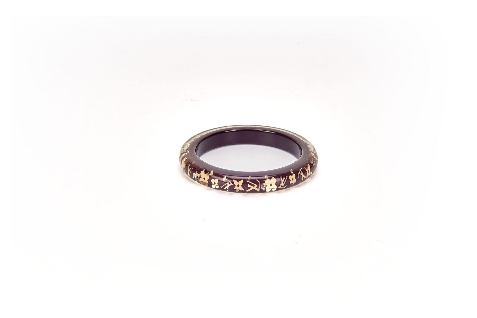 Louis Vuitton Bracelet Swarovski Crystal Bangle Small (1 of 7)