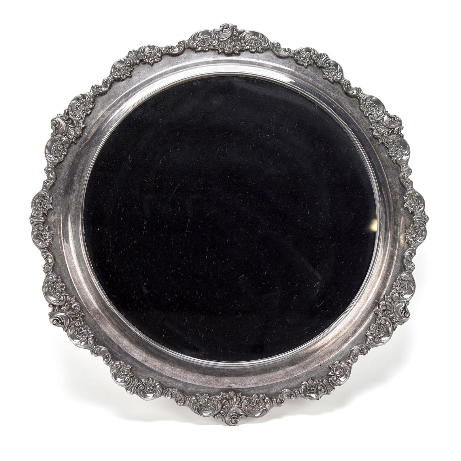 Wallace Silversmith Baroque 700 Mirrored Plateau (1 of 2)