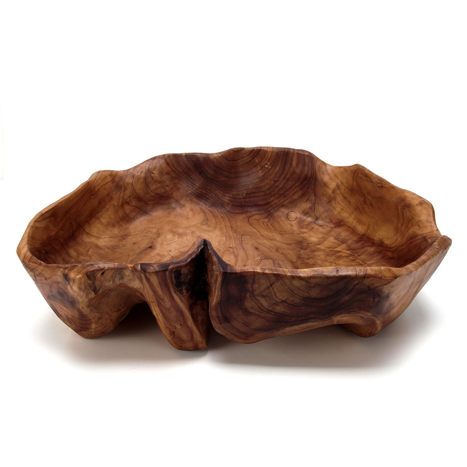 Hand Carved Root Wood Display Bowl (1 of 10)
