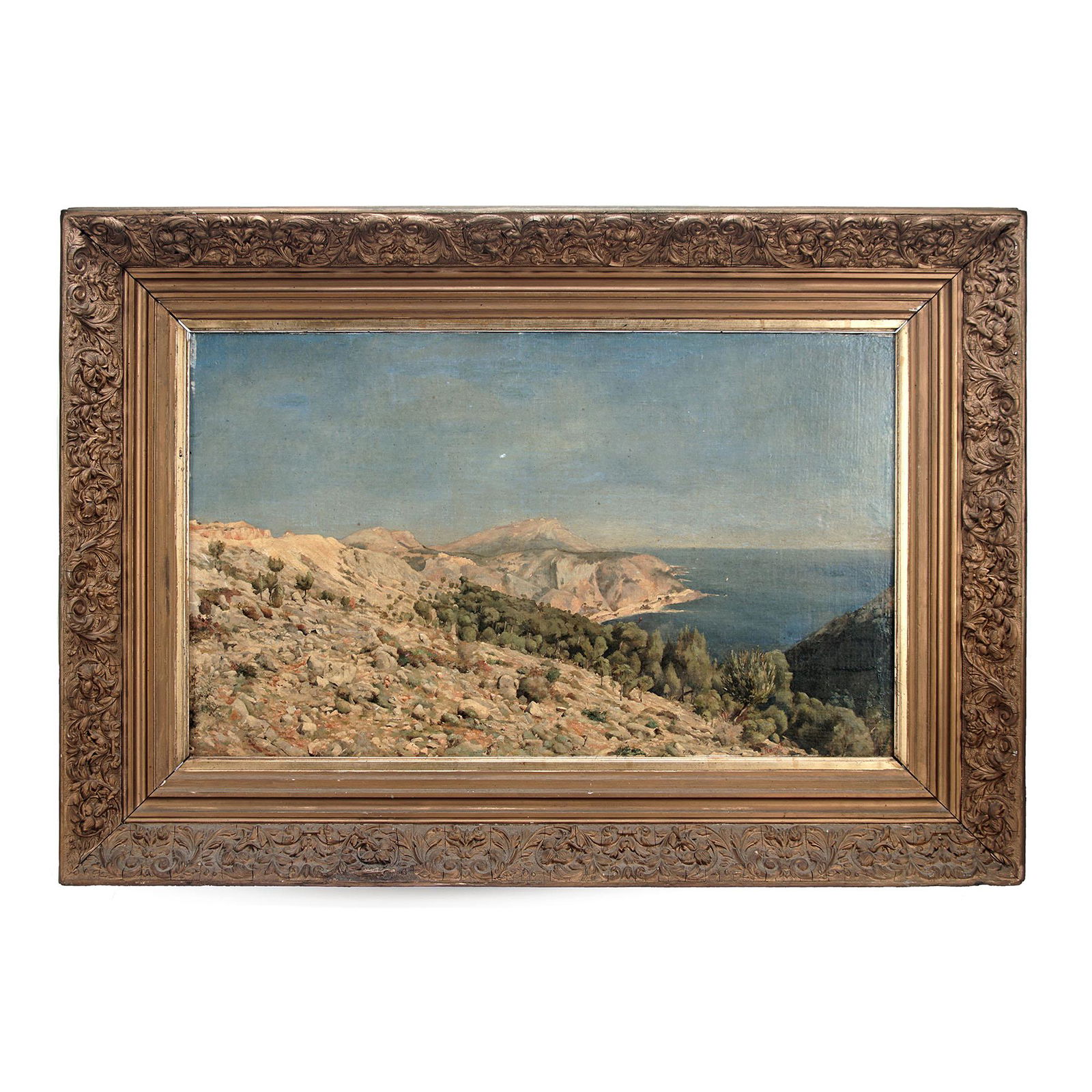 Jules Ramet (1842-1915) Seascape Oil Painting (1 of 6)