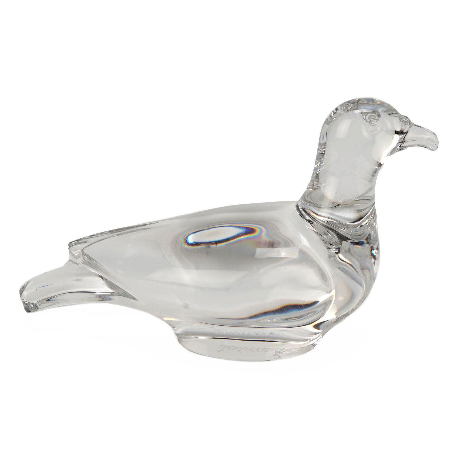 Baccarat Clear Crystal Dove (1 of 7)