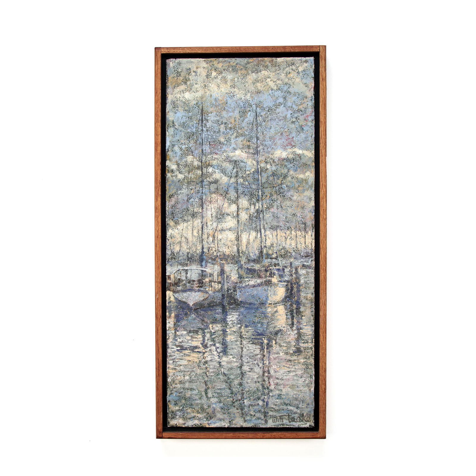 "Key Sunset" Oil Painting by William Tacke (1 of 5)