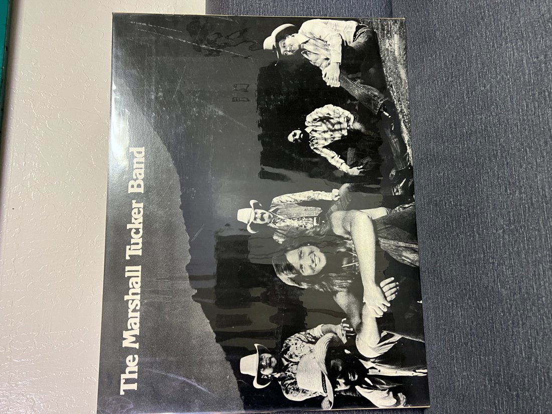 The Marshall Tucker Band Black and White  1970â€™s Capricorn Records Poster (1 of 18)
