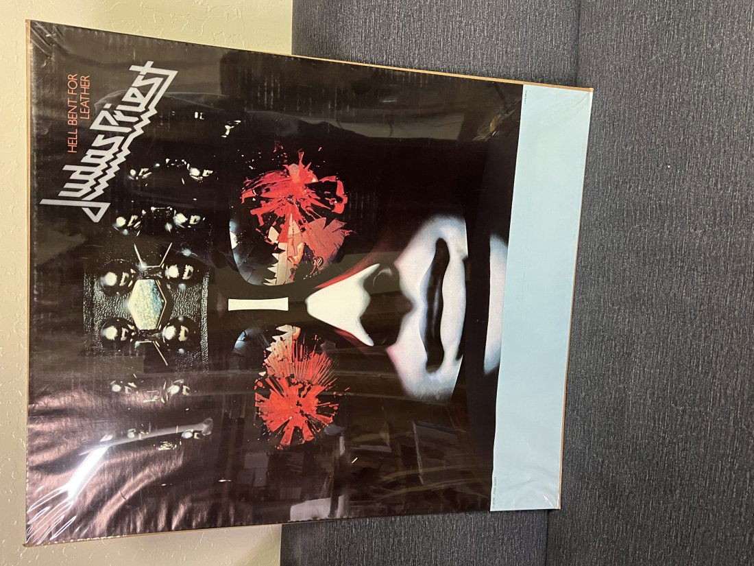 Judas Priest Hell Bent For Leather 1979 Poster (1 of 15)