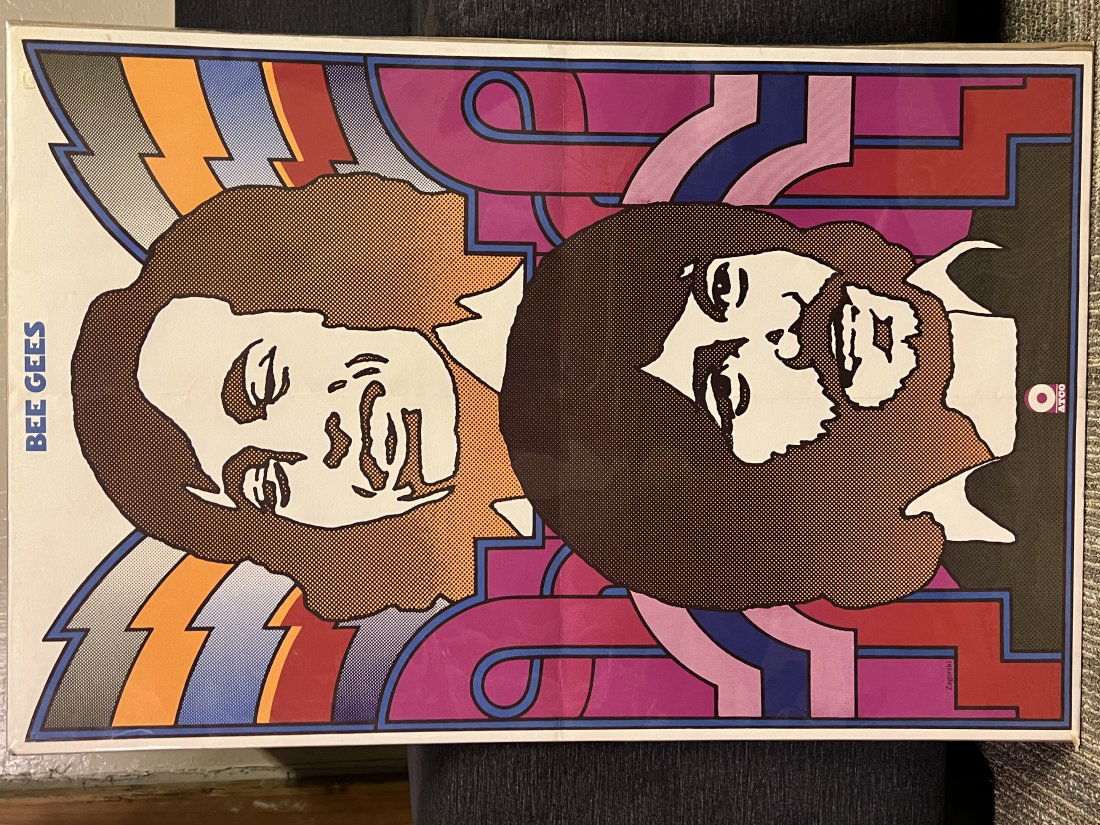 Bee Gees Psychedelic Pop Art Zagorski Poster (1 of 15)