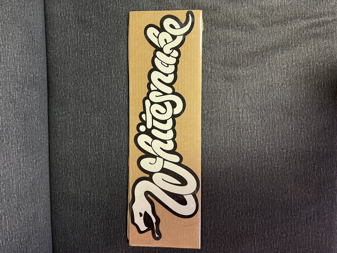 Whitesnake Di Cut Sign Band Logo: Whitesnake Di Cut Sign Band Logo 1980â€™sMinimal to no visible damage 22” x 8”