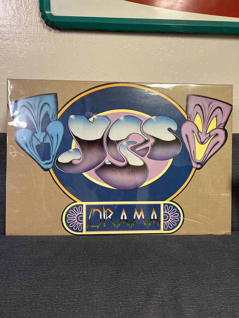 Yes Drama 1980â€™s Hanging Store Display (1 of 6)