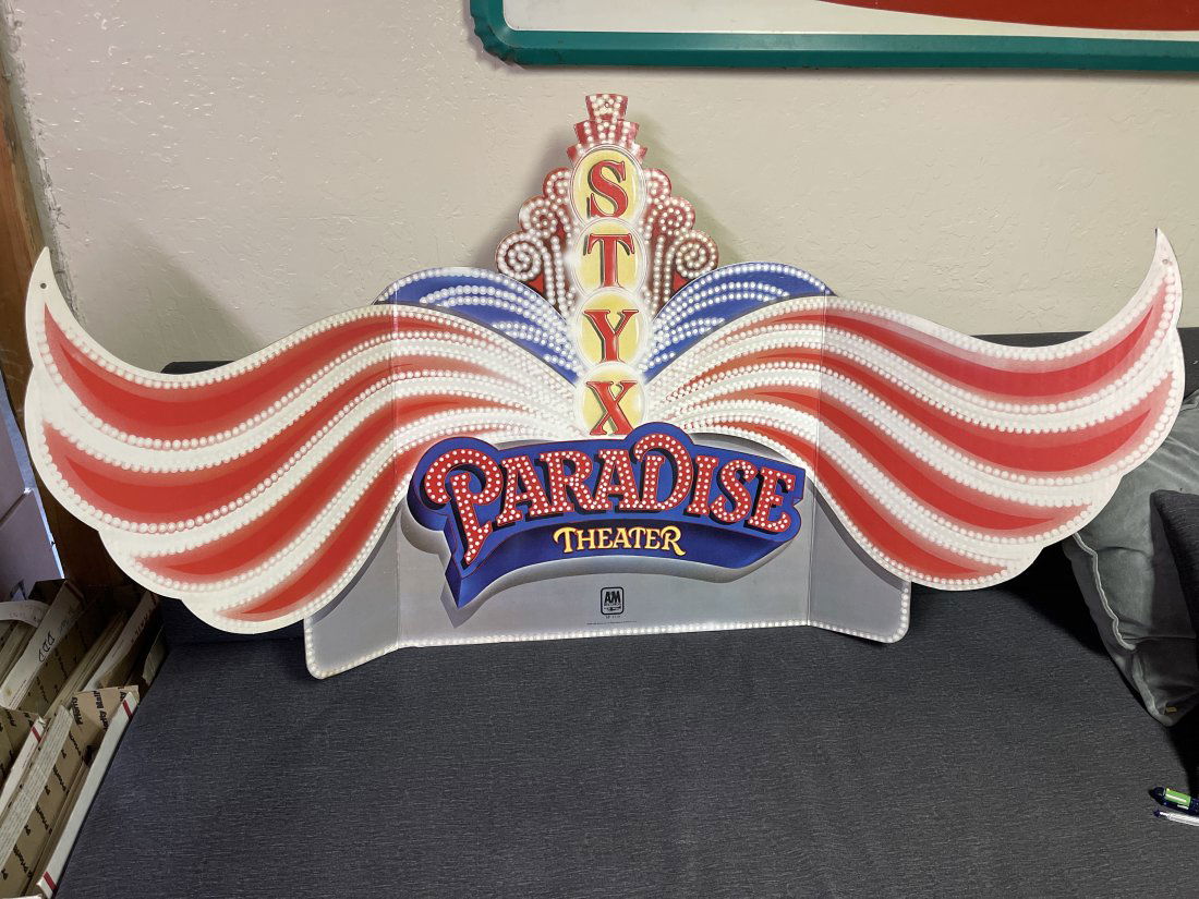 1980 Styx paradise theater record store display (1 of 6)
