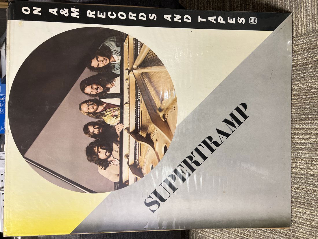Supertramp 1977 A&M Records Promotional Store Display (1 of 8)