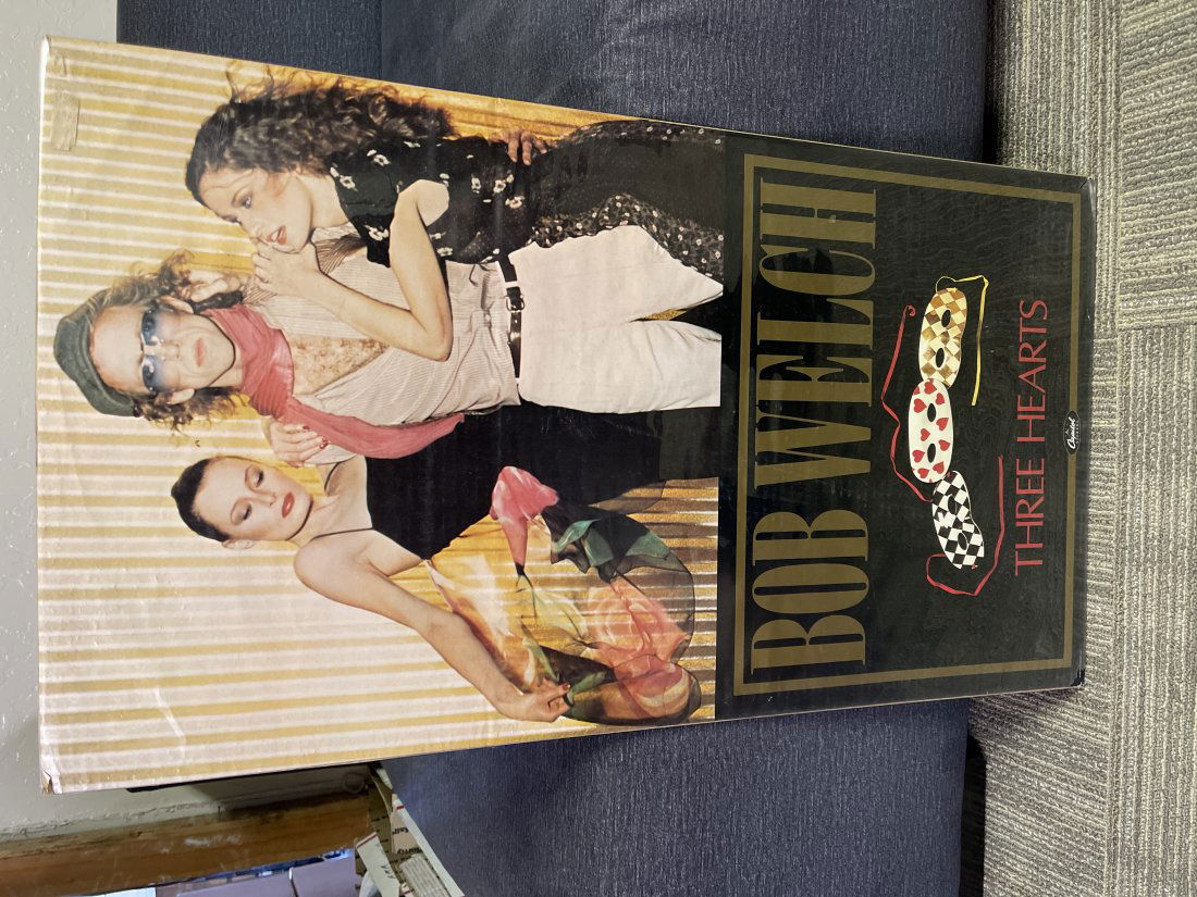 Bob Welch â€œThree Hearts” promo poster (1 of 5)