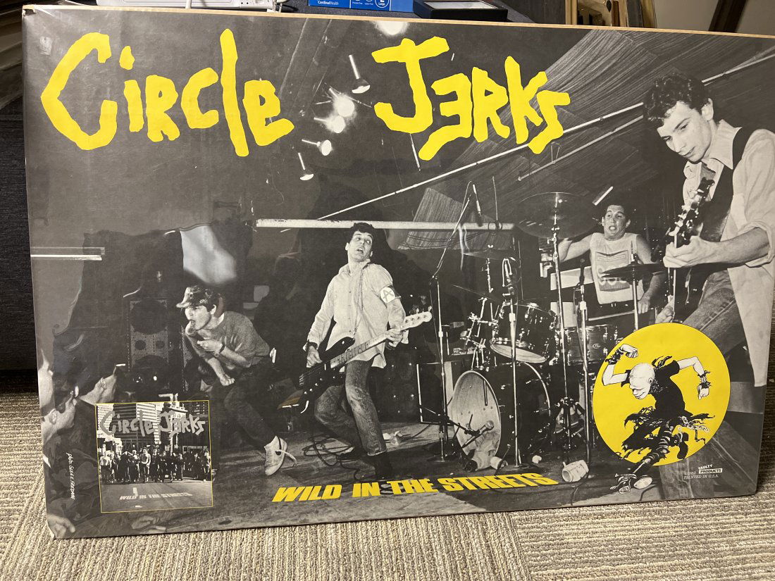 Circle Jerks Wild In The Streets 1982 Poster (1 of 8)