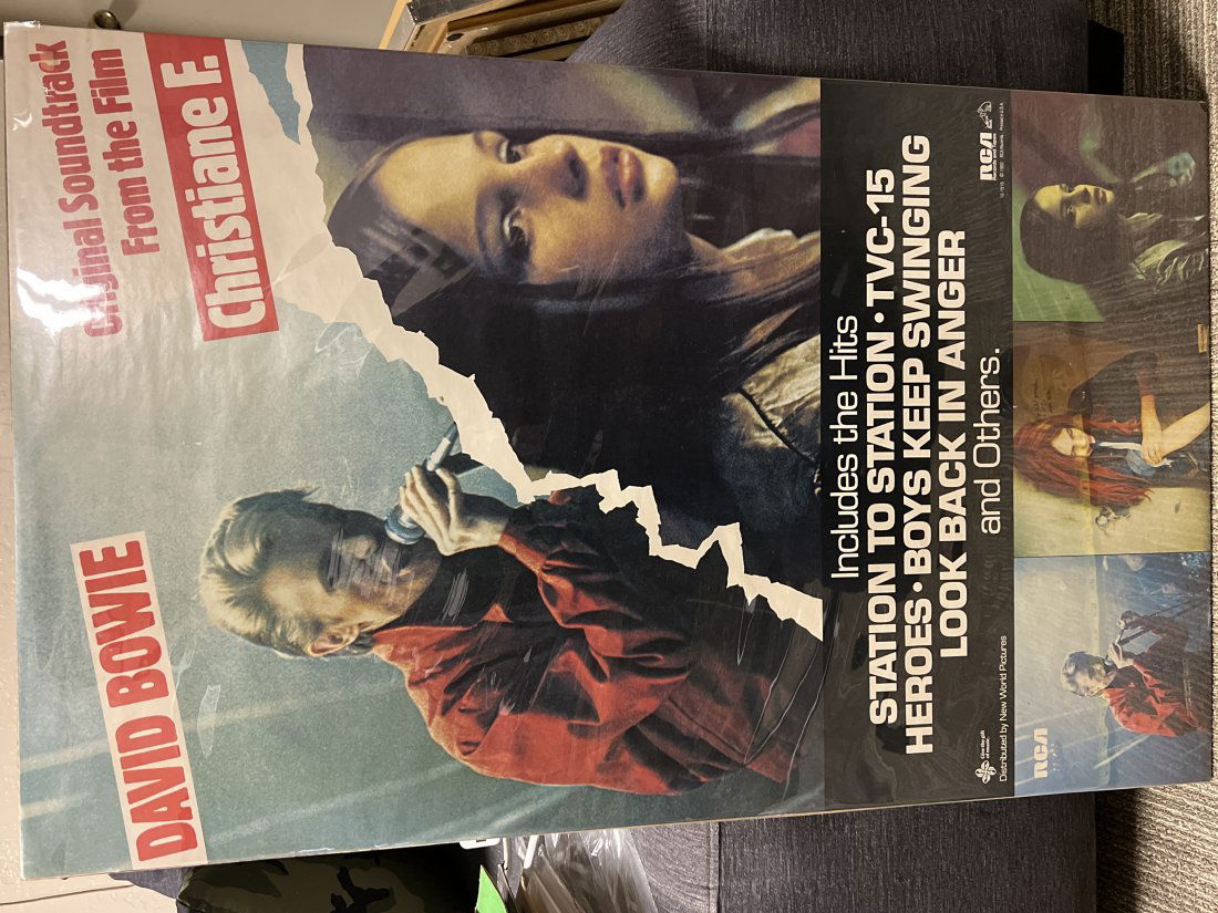 David Bowie 1982 Original Soundtrack Christiane F. Movie Poster (1 of 6)