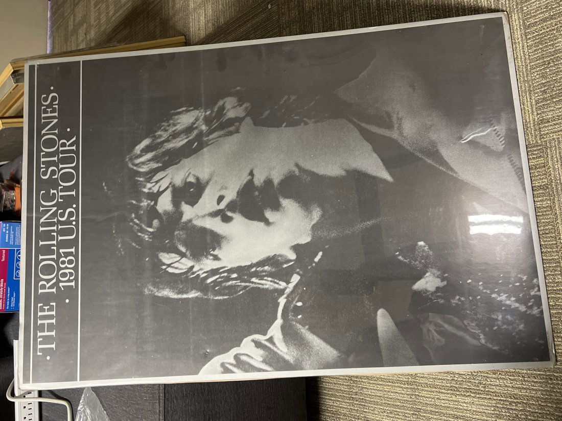 The Rolling Stones 1981 U.S. Tour Poster (1 of 7)