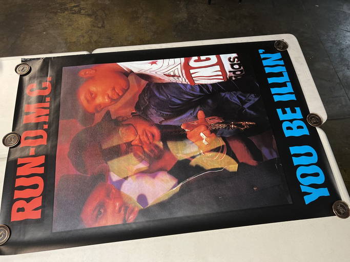 Run Dmc You Be Illin” Album Promo Poster