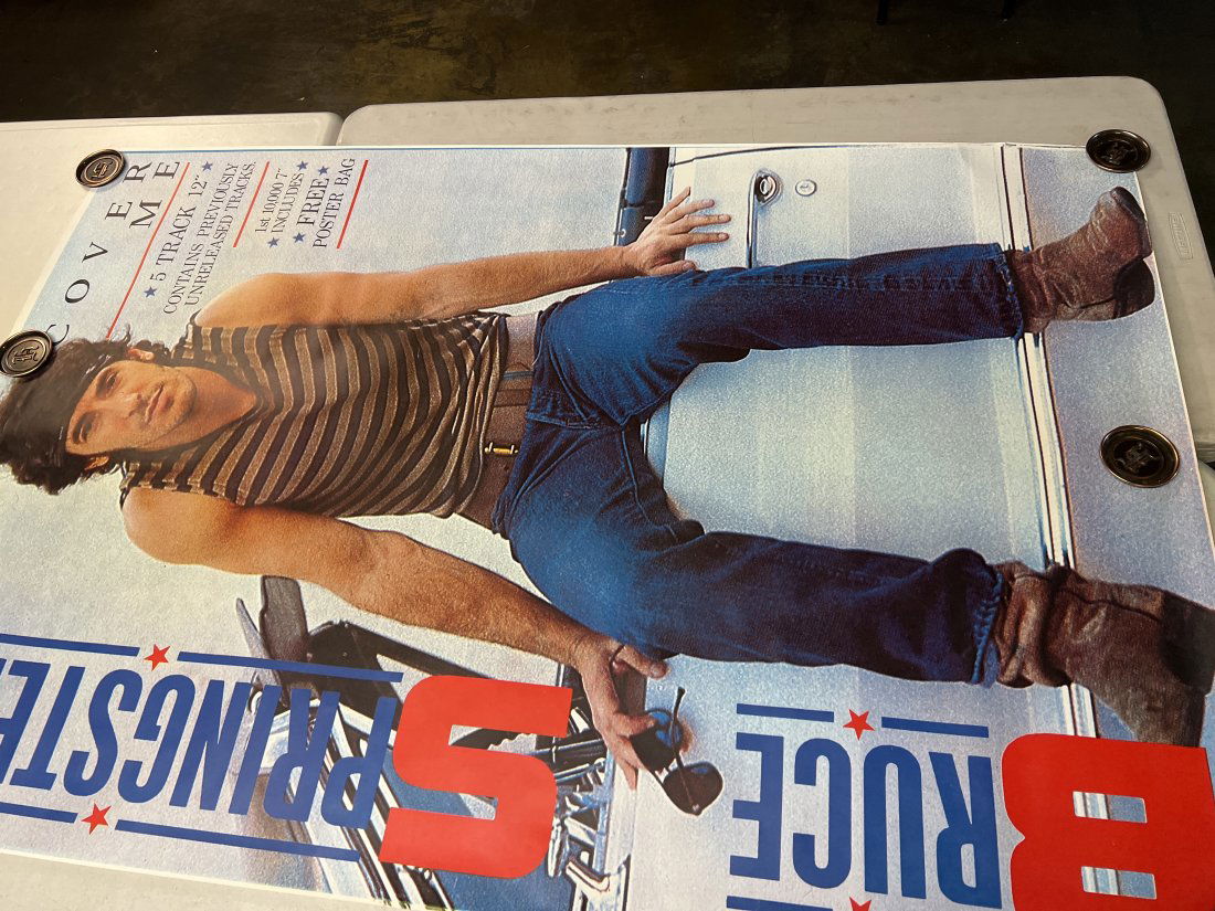 Bruce Springsteen Cover Me Album Promo Poster (1 of 8)