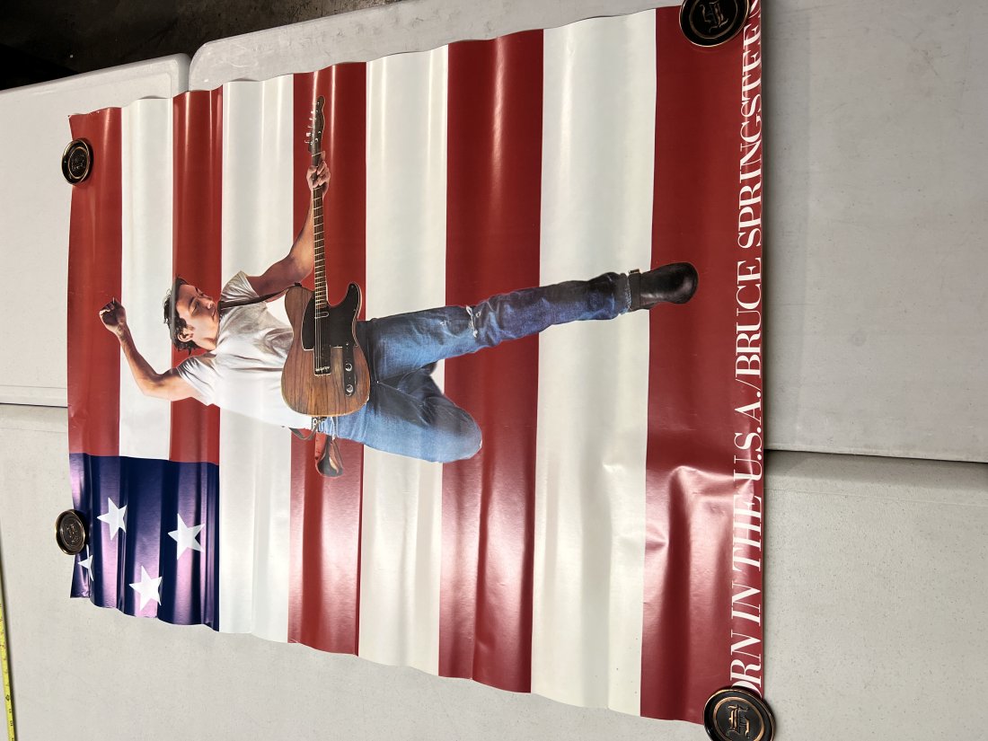Bruce Springsteen 1984 Born In The USA Promo Poster (1 of 6)