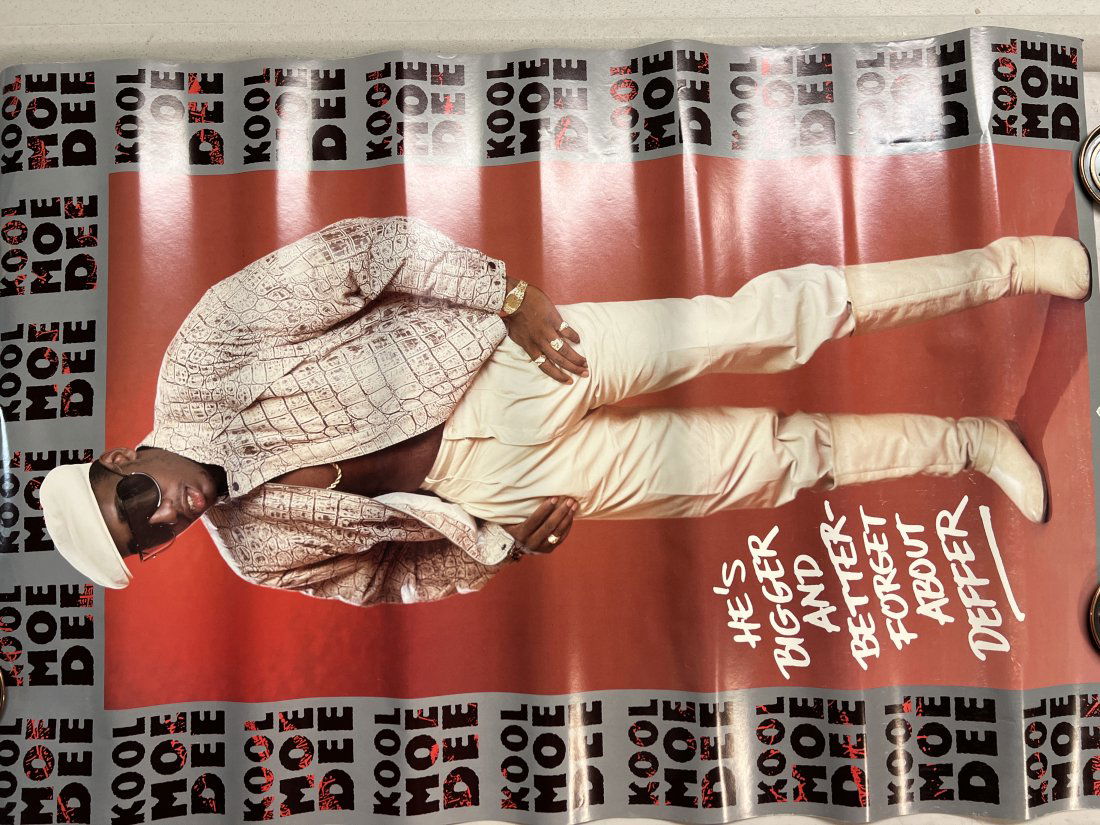 Kool Moe Dee Album Promo Poster 1987 (1 of 6)