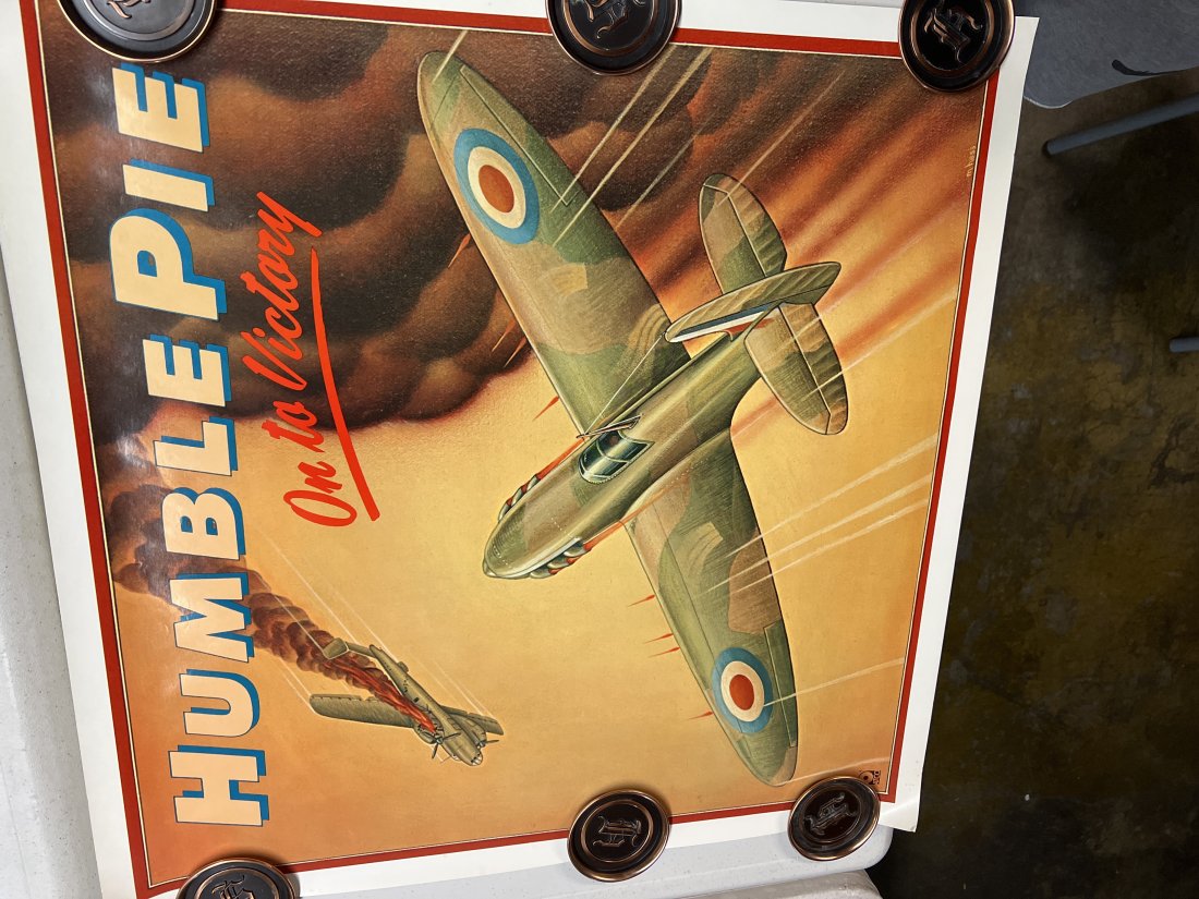 Humble pie â€œon to victory” promo poster (1 of 6)