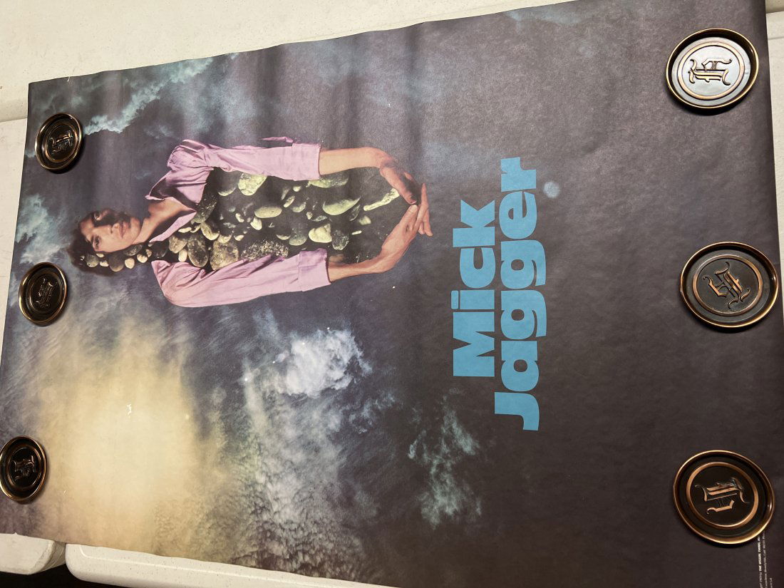 1969 mick Jagger visual thing poster (1 of 6)