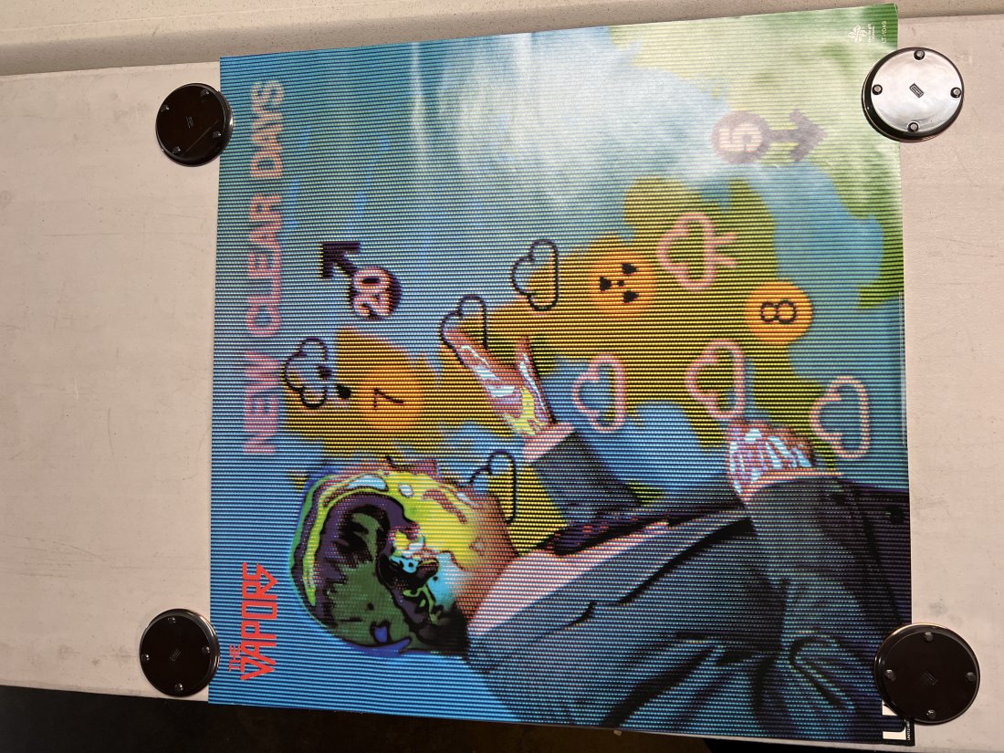 The Vapors New Clear Days Album Promo Poster (1 of 7)