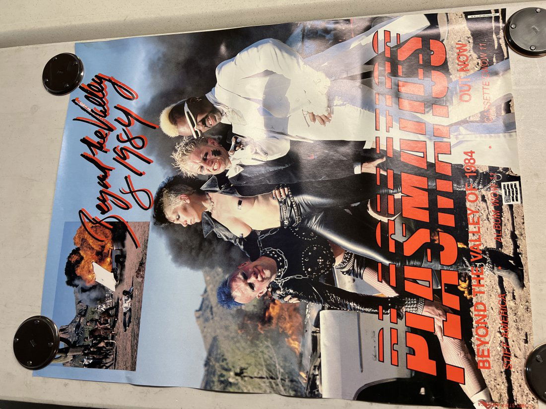 Plasmatics Beyond The Valley of 1984 Album Promo Poster (1 of 7)