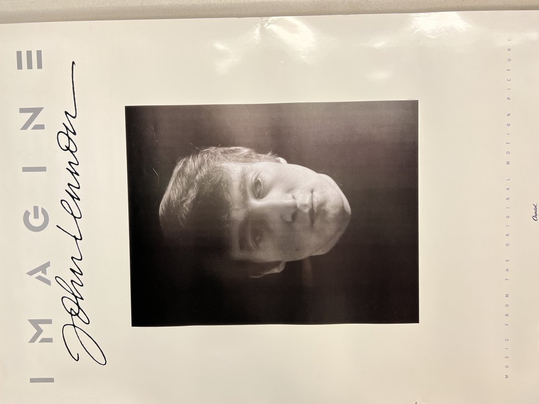 Imagine John Lennon Original Motion Picture Music Poster (1 of 8)