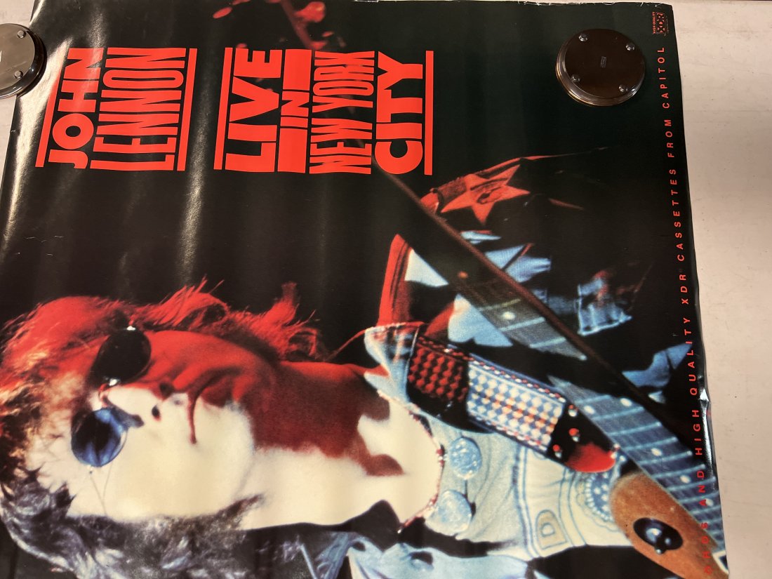 John Lennon Live In New York City 1986 Capitol Records Poster (1 of 7)
