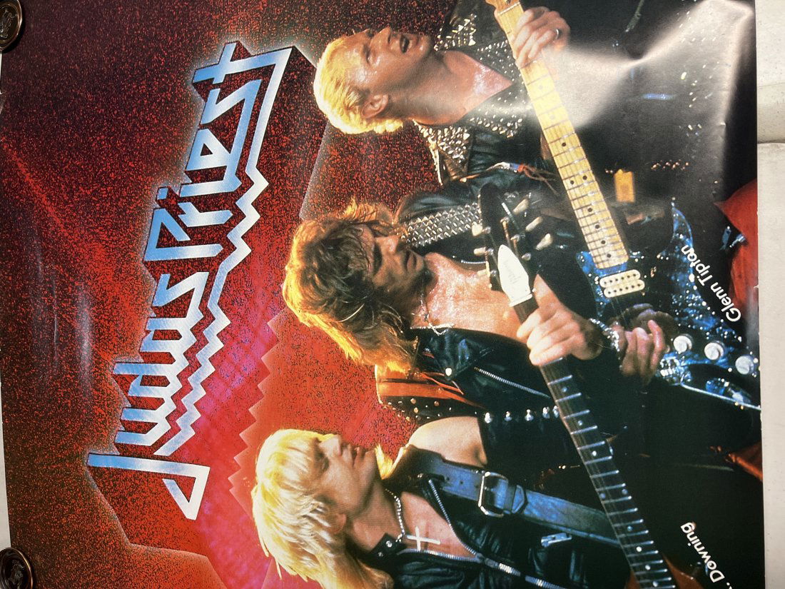 Judas Priest 1984 CBS Promo Poster (1 of 7)