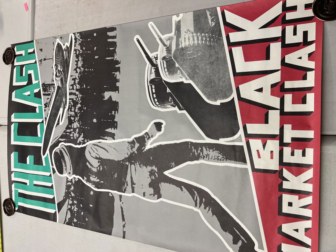 The Clash Black Market a lash Album Promo Poster (1 of 5)