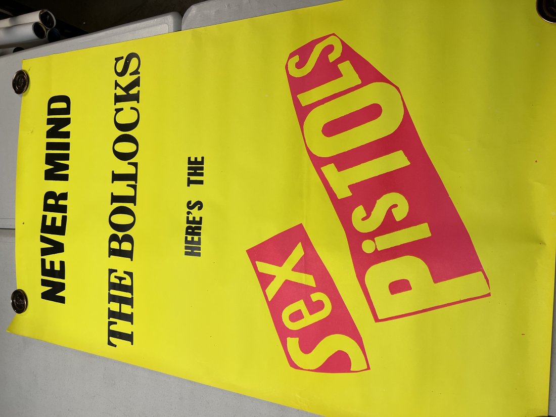 Nevermind The Bollocks Hereâ€™s The Sex Pistols Album Promo Posters (1 of 9)