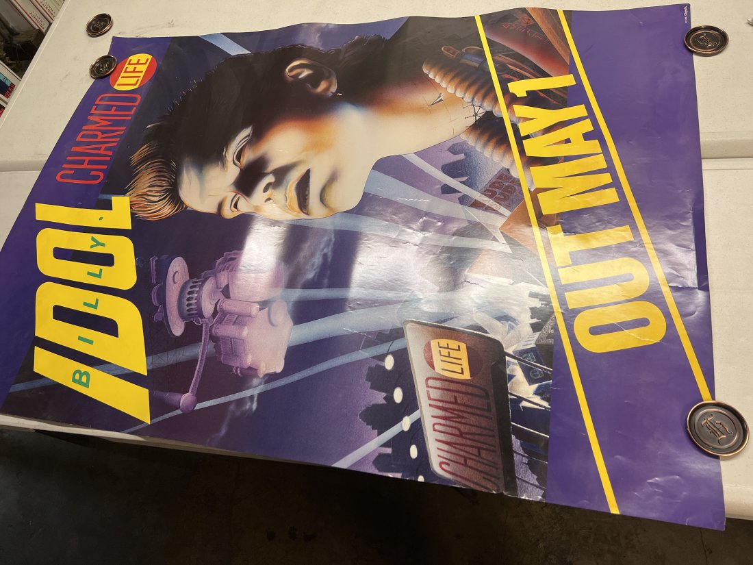 Billy Idol Charmed Life 1990 Album Promo (1 of 9)