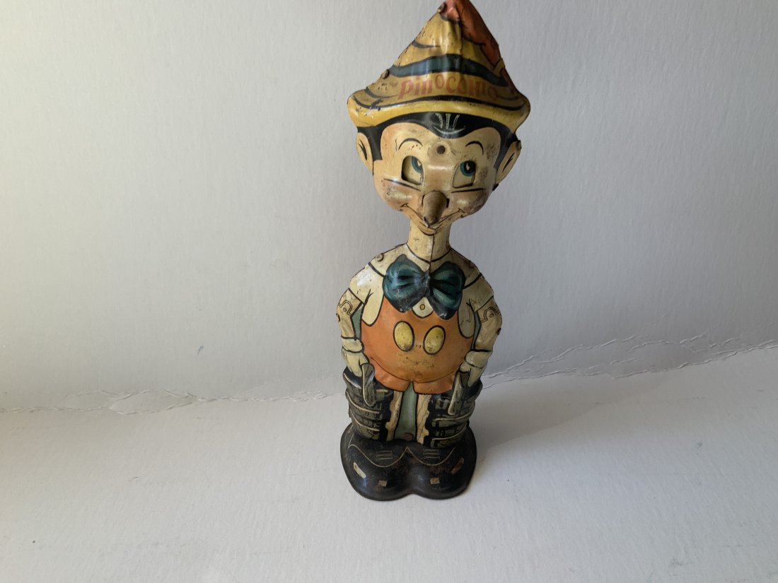 1939 Disney Pinocchio tin wind up toy by Marx (1 of 5)