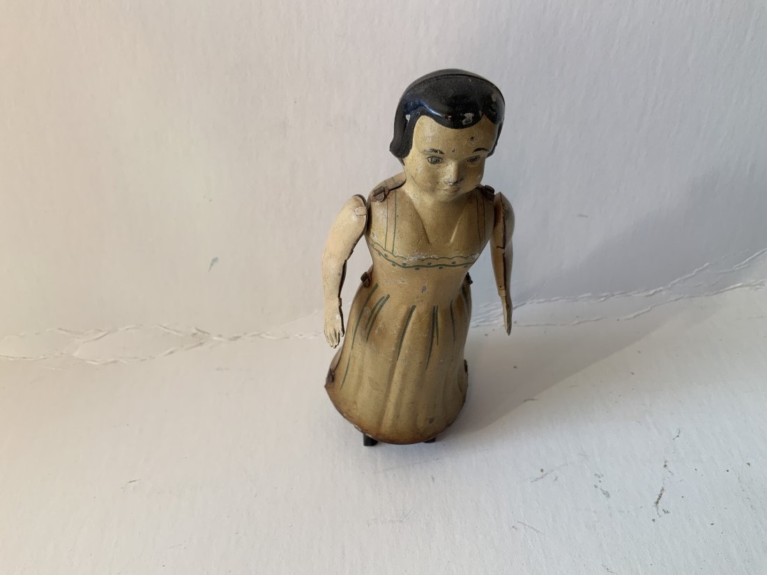 4.5 inch antique tin wind up toy made in Germany No key (1 of 4)